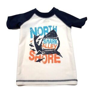 Toddler boys rashguard short sleeve size 3T
